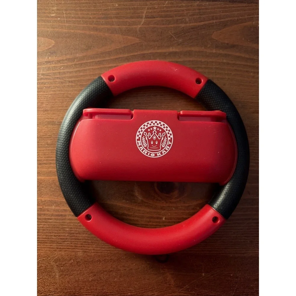 Mario Kart 8 Red Mario Steering Wheel Nintendo Switch Joy-Con‎ NSW-054